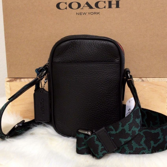 COACH Terrain Crossbody In Colorblock With Wavy An - Picture 4 of 6